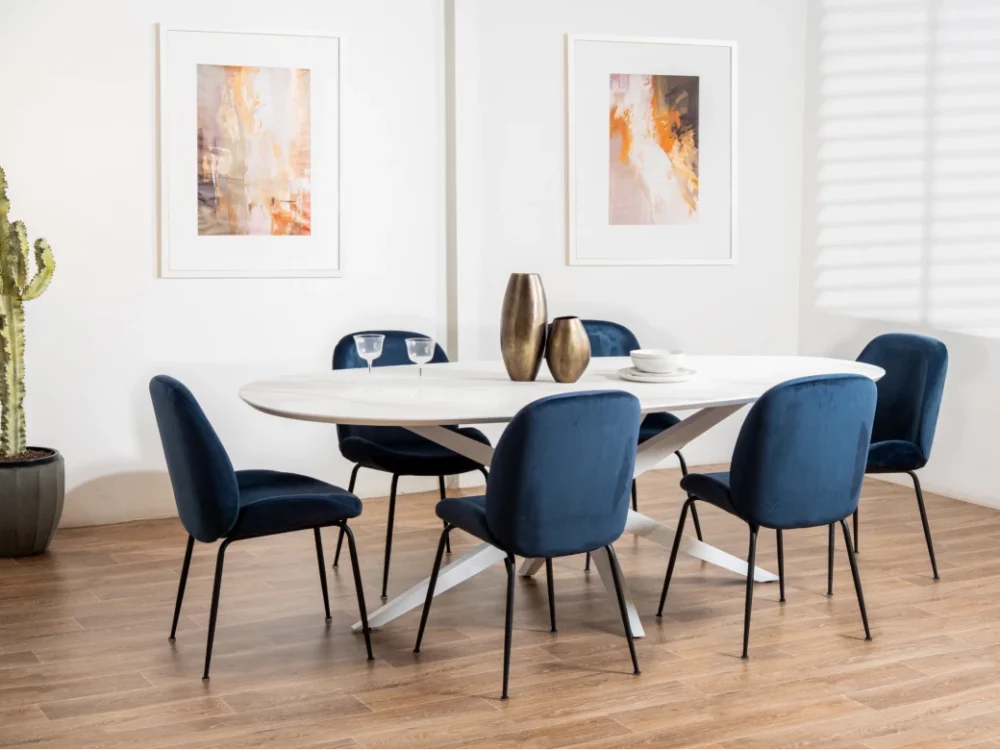 Diaz Dining Table White Cloud - Image 18