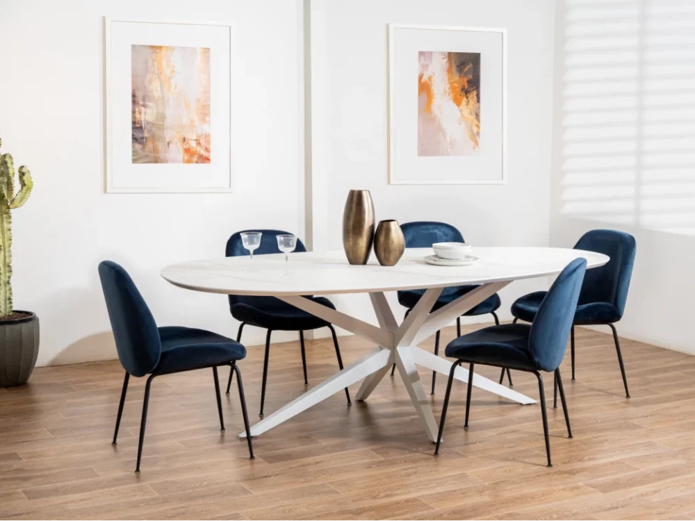 Diaz Dining Table White Cloud - Image 17