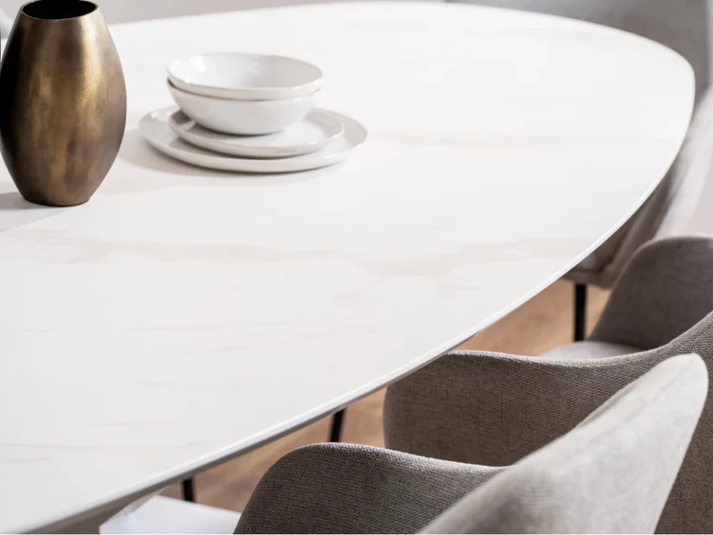 Diaz Dining Table White Cloud - Image 7