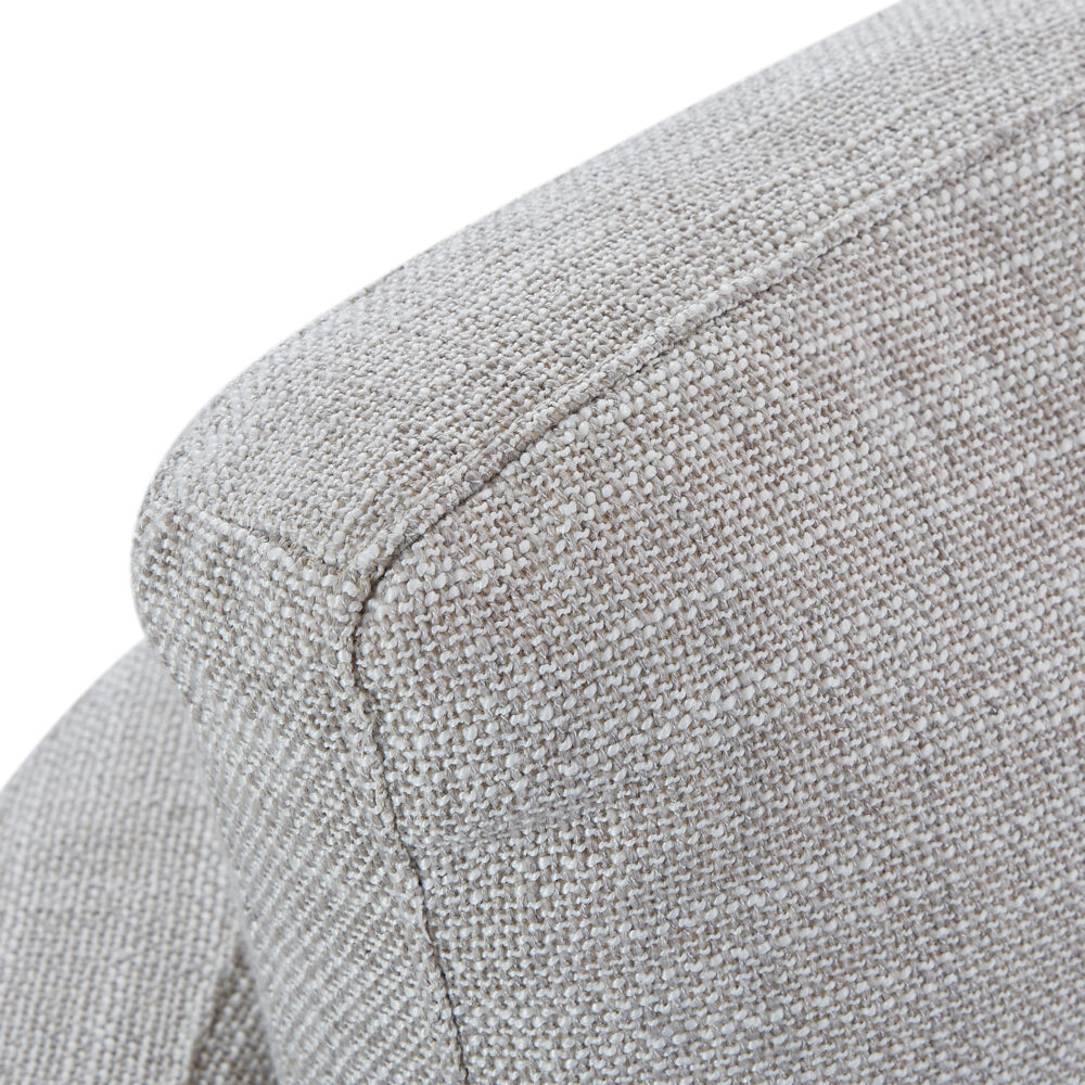 Cuddle Petite Swivel Chair & Ottoman in Byron Almond - Image 9
