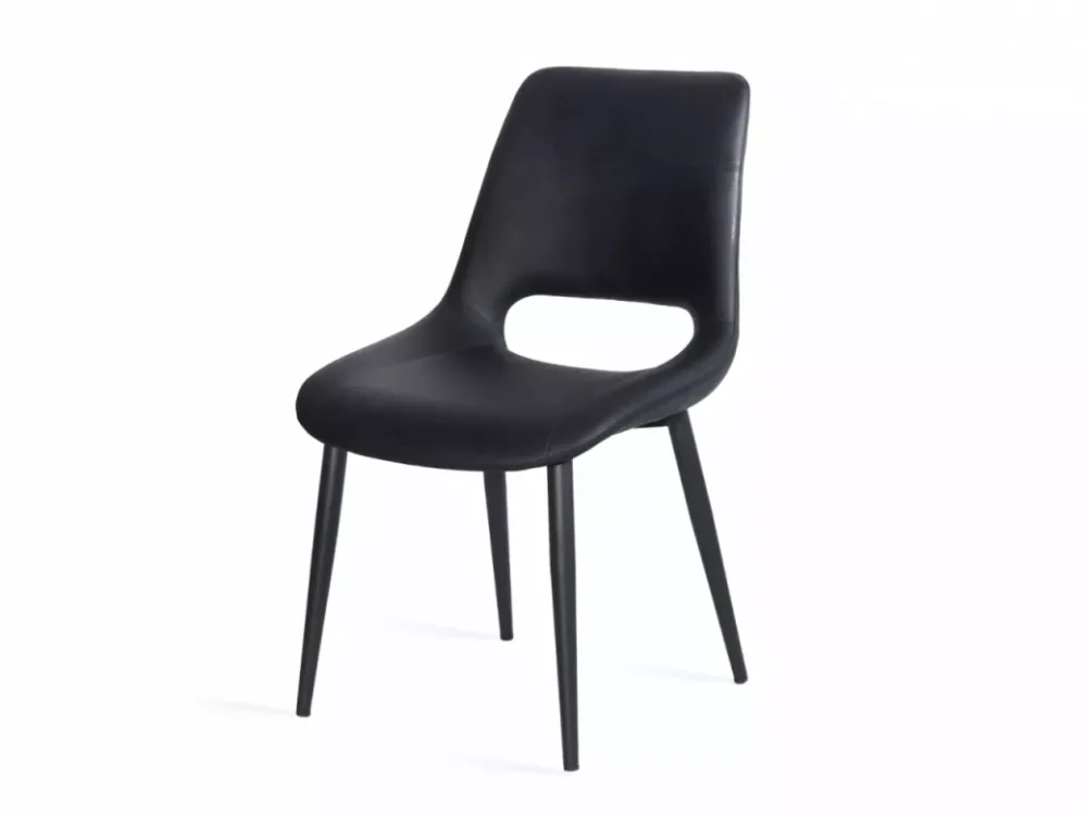 Vienna Dining Chair Black Set of 2