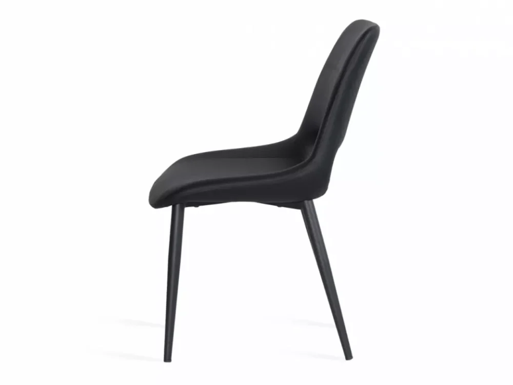 Vienna Dining Chair Black Set of 2 - Image 5