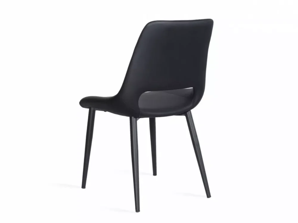 Vienna Dining Chair Black Set of 2 - Image 4