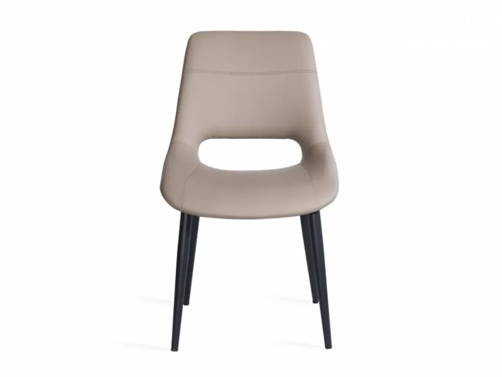 Vienna Dining Chair Taupe Set of 2 - Image 2