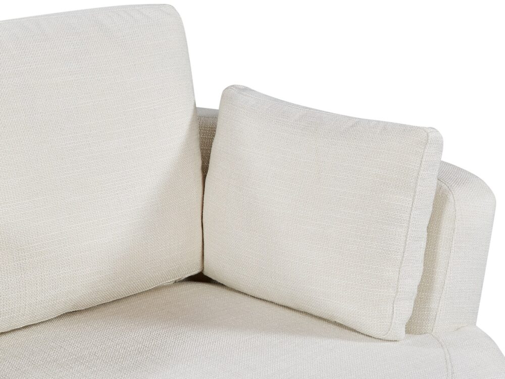 Cuddle Swivel Chair in Byron Ivory Fabric - Image 8
