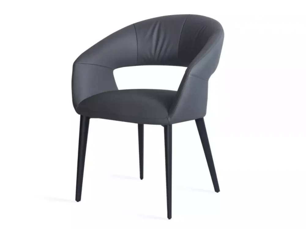 London Dining Chair Charcoal Set of 2