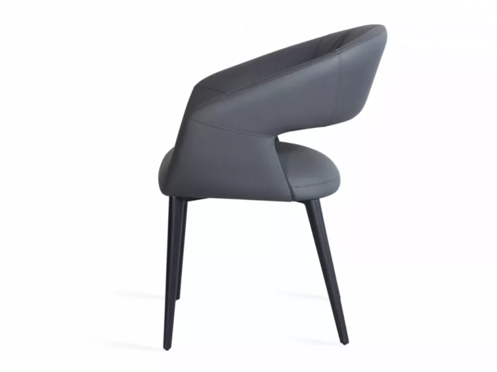 London Dining Chair Charcoal Set of 2 - Image 5