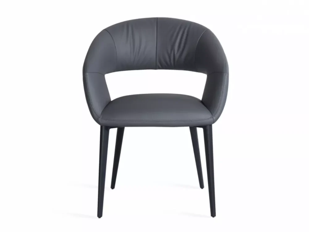 London Dining Chair Charcoal Set of 2 - Image 2