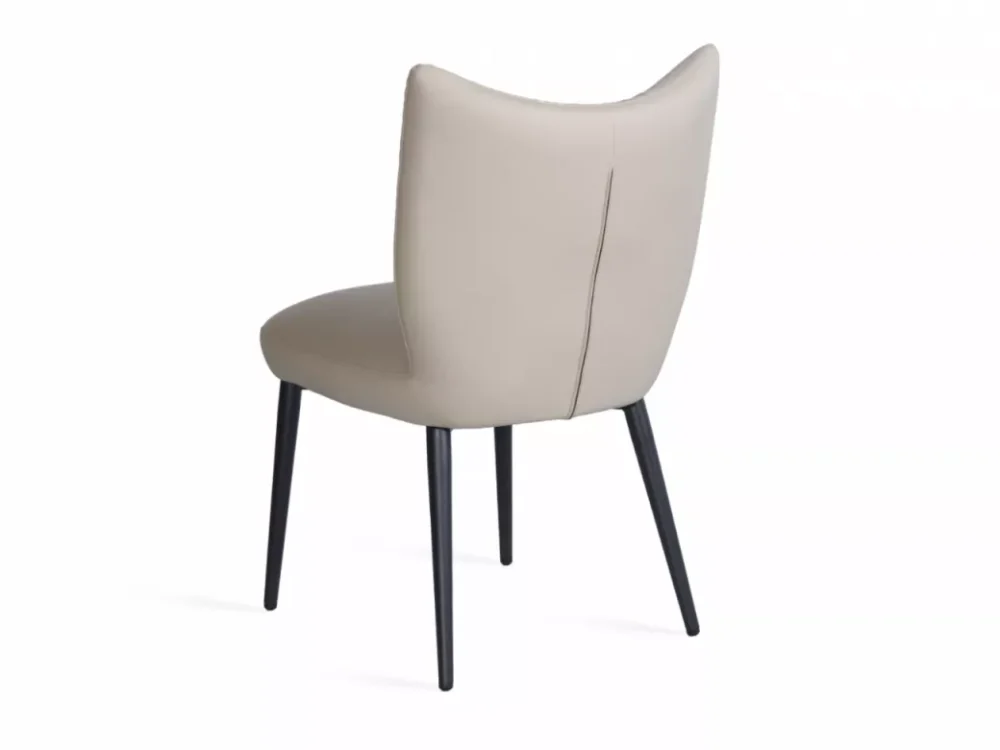 Modena Dining Chair Beige Set of 2 - Image 4