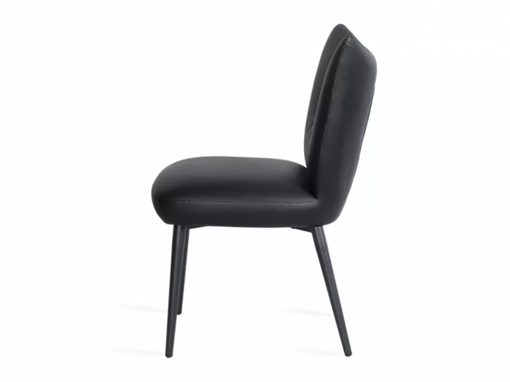 Modena Dining Chair Black Set of 2 - Image 2