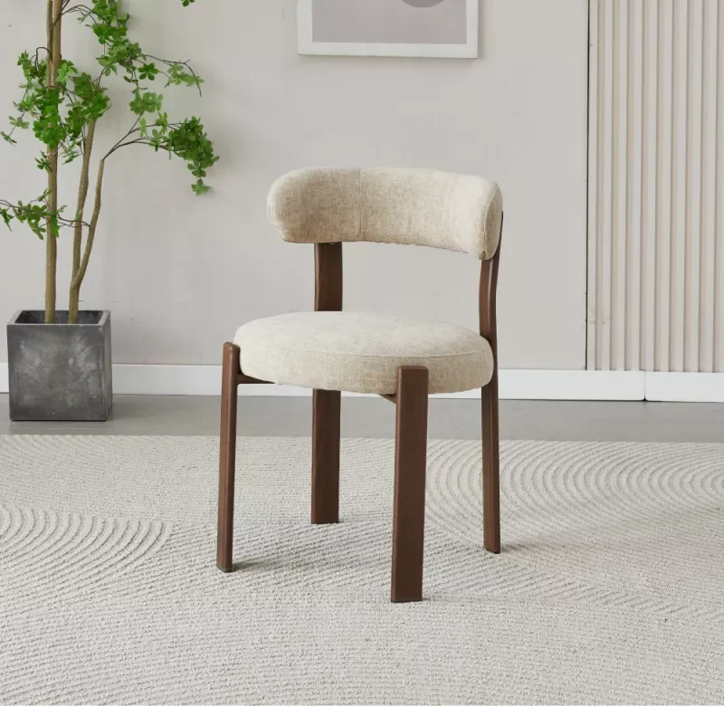 Alternative view of Carmo Dining Chair Beige Set of 2 (1)