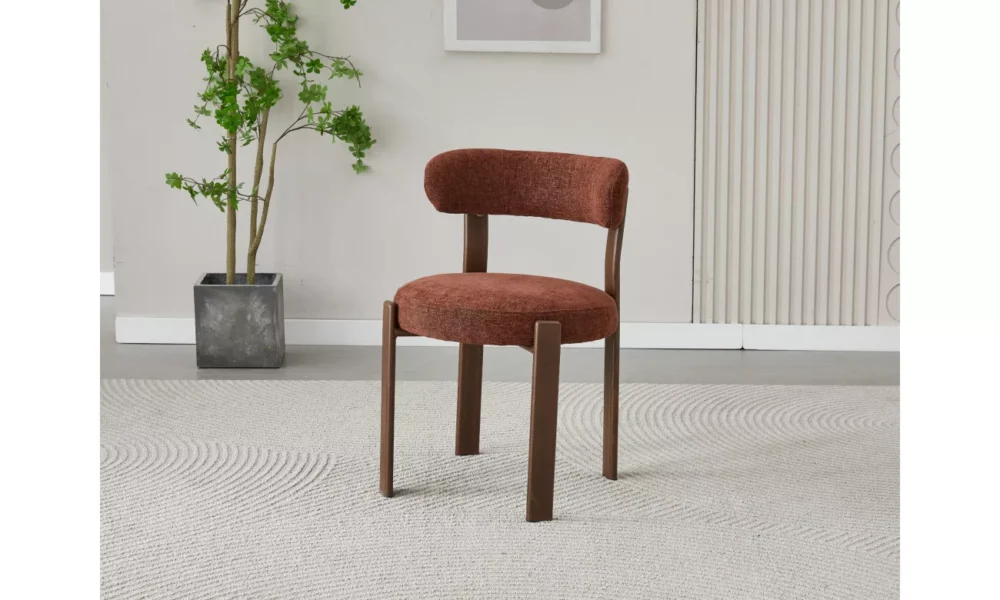 Carmo Dining Chair Rust Set of 2 - Image 2