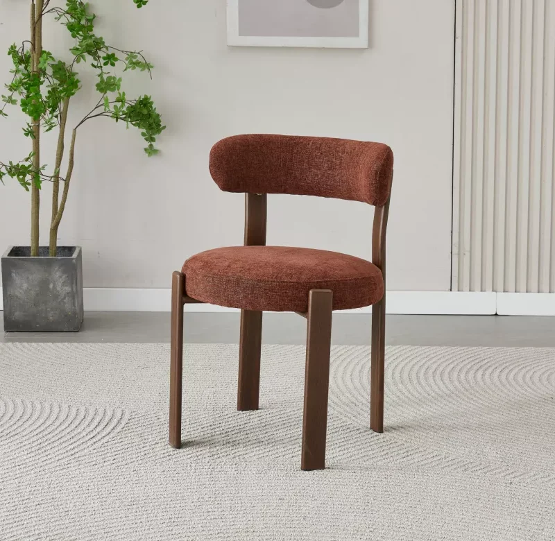 Alternative view of Carmo Dining Chair Rust Set of 2