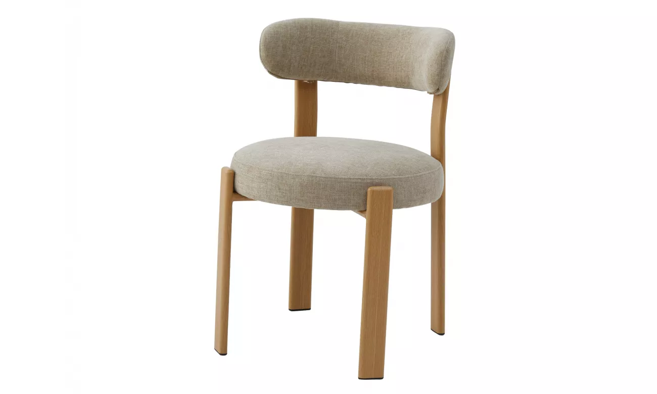 Carmo Dining Chair Beige Set of 2