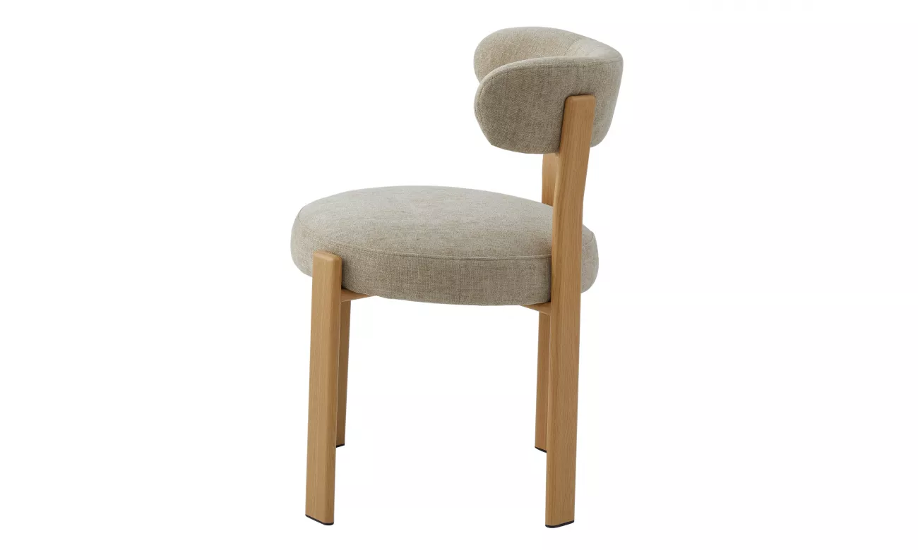 Carmo Dining Chair Beige Set of 2 (2) - Image 7