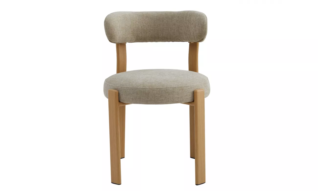 Carmo Dining Chair Beige Set of 2 (2) - Image 4