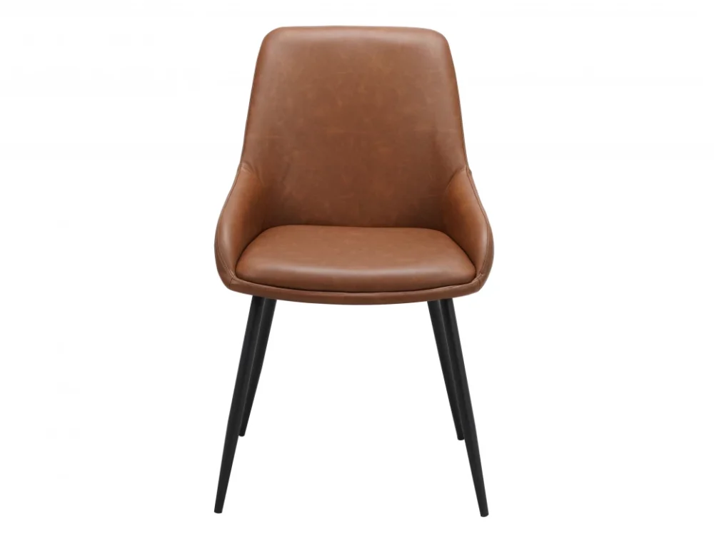 Costa Dining Chair Cognac Set of 2 - Image 11