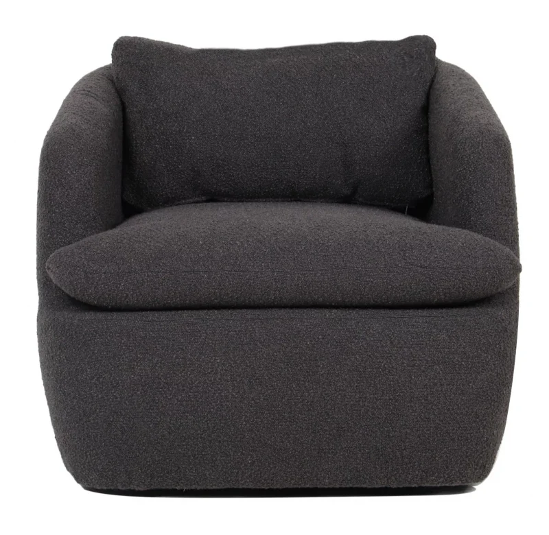 Alternative view of Atlantic Swivel Occasional Chair Dark Grey