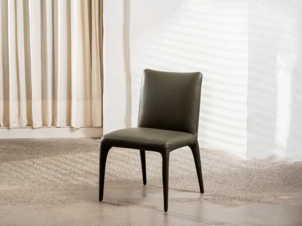 Toulon Dining Chair Olive Set of 2 - Image 5