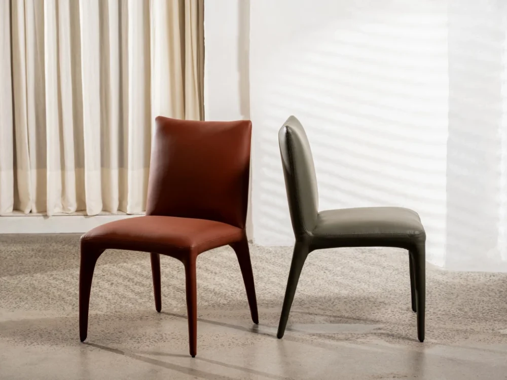 Toulon Dining Chair Olive Set of 2 - Image 2
