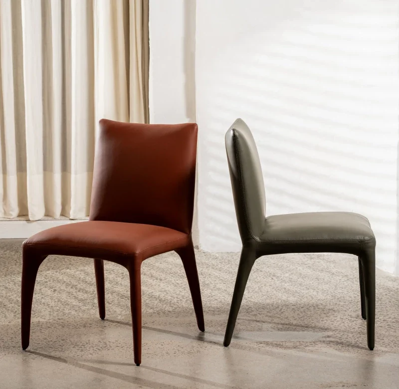 Alternative view of Toulon Dining Chair Olive Set of 2