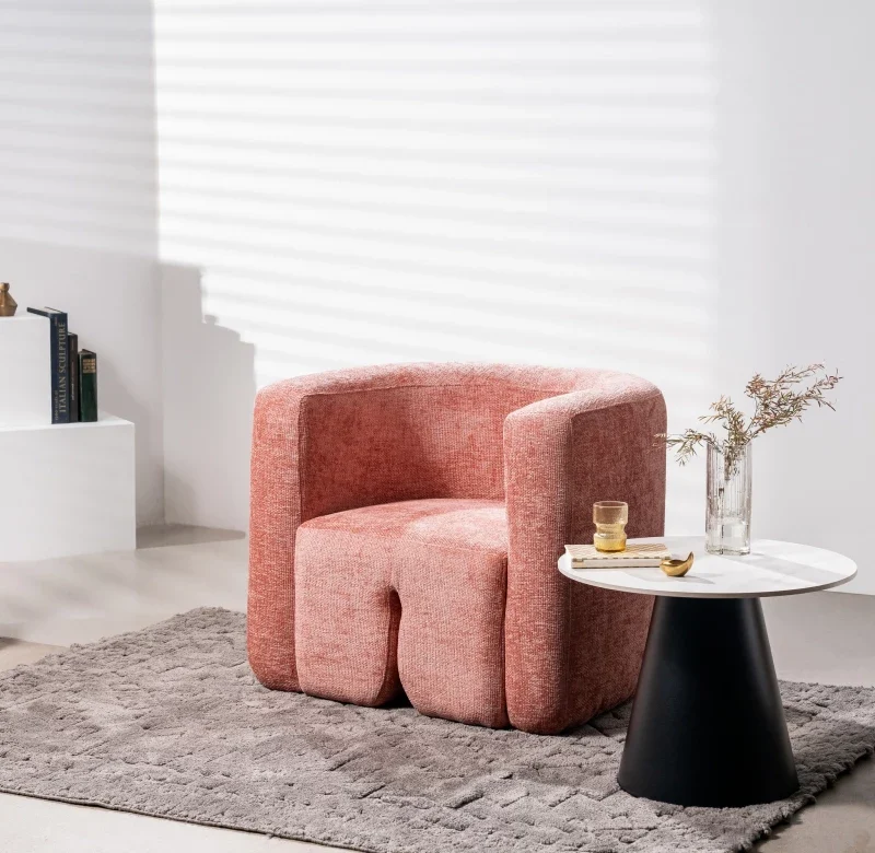 Donatella Occasional Chair Blush