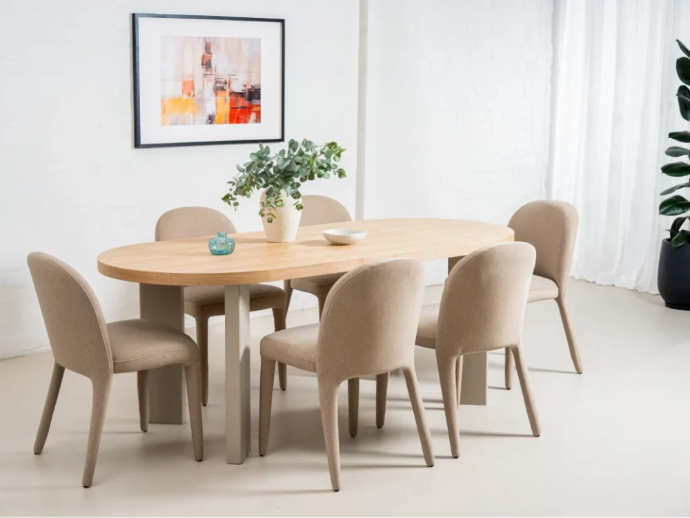 Onasis Dining Chair Linen Set of 2 - Image 8