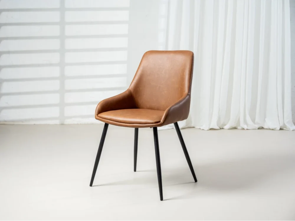 Costa Dining Chair Cognac Set of 2 - Image 10