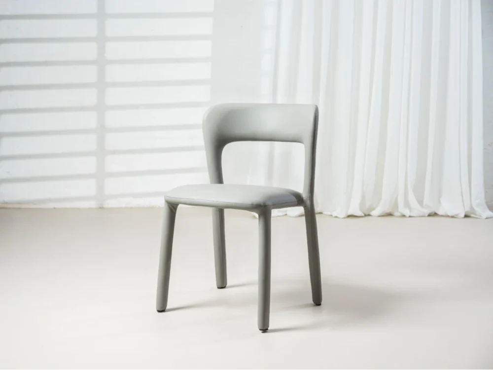 Madrid Dining Chair Grey Set of 2 - Image 11