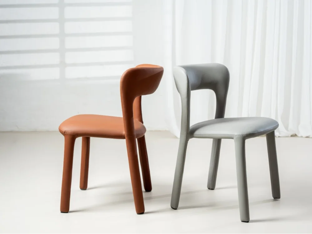 Madrid Dining Chair Grey Set of 2 - Image 8