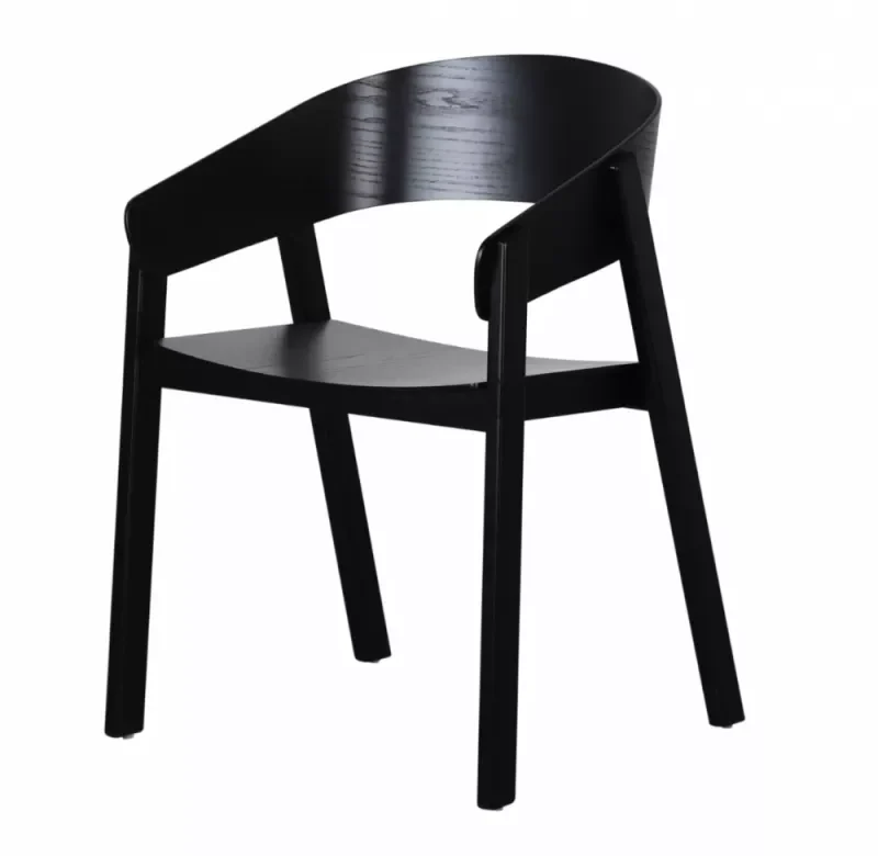 Hendriks Dining Chair Black Set of 2