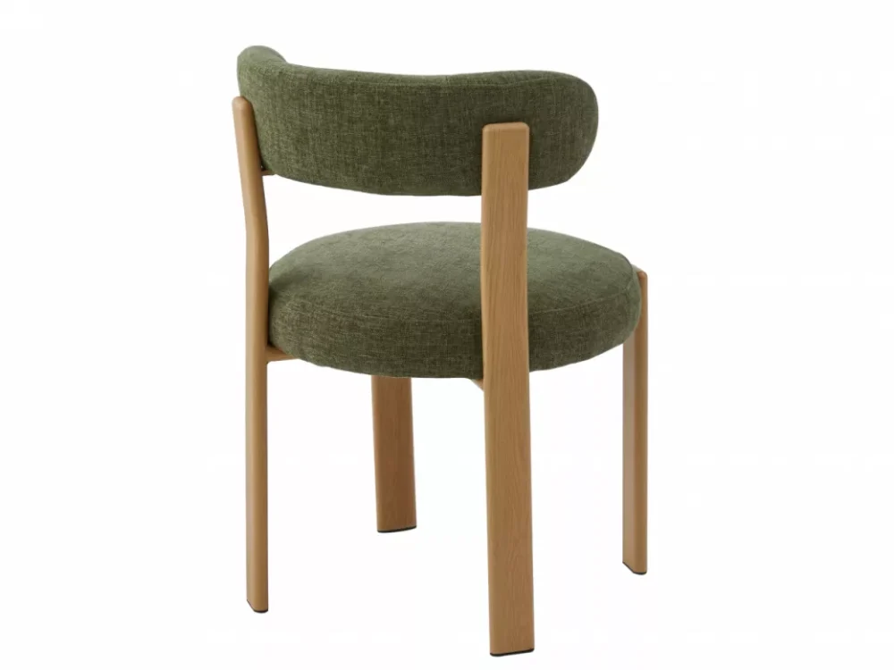Carmo Dining Chair Olive Set of 2 - Image 5