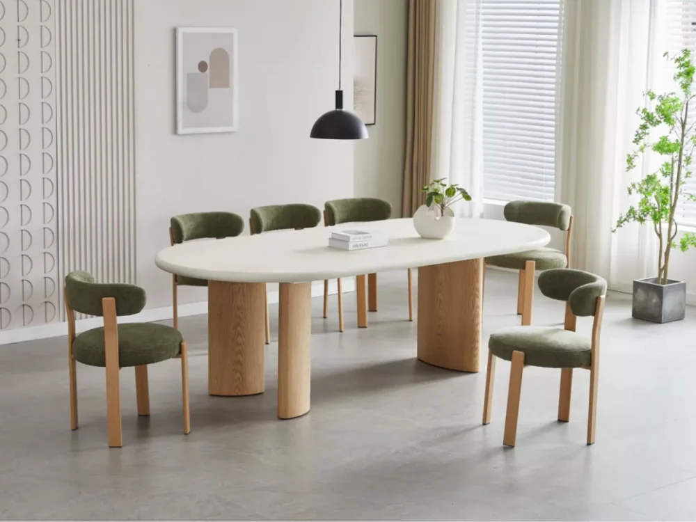 Carmo Dining Chair Olive Set of 2 - Image 7