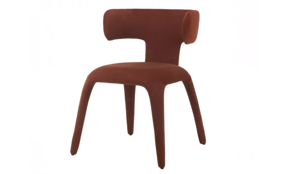 Taurus Dining Chair Rust Set of 2