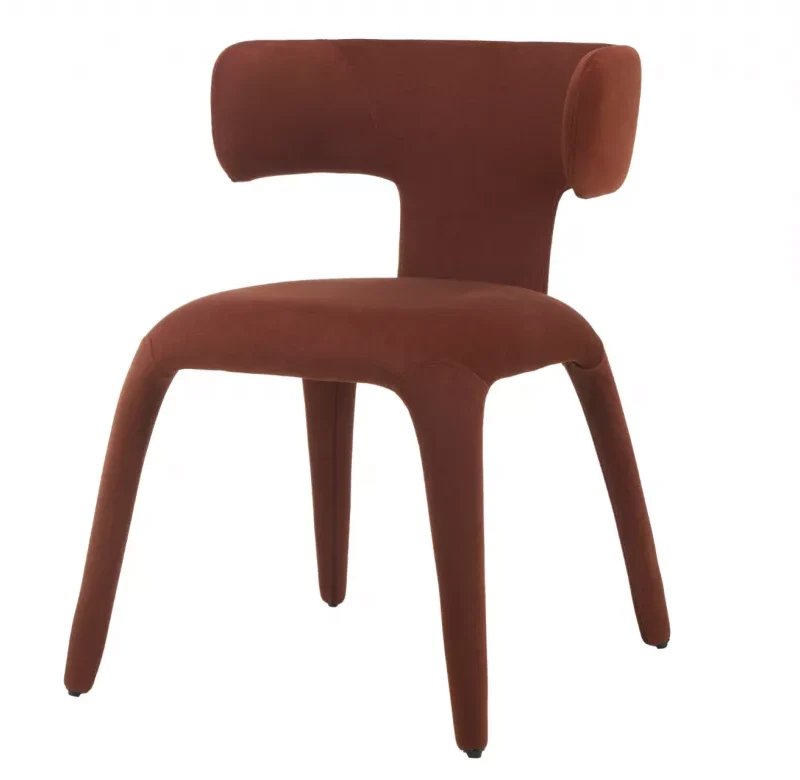 Taurus Dining Chair Rust Set of 2