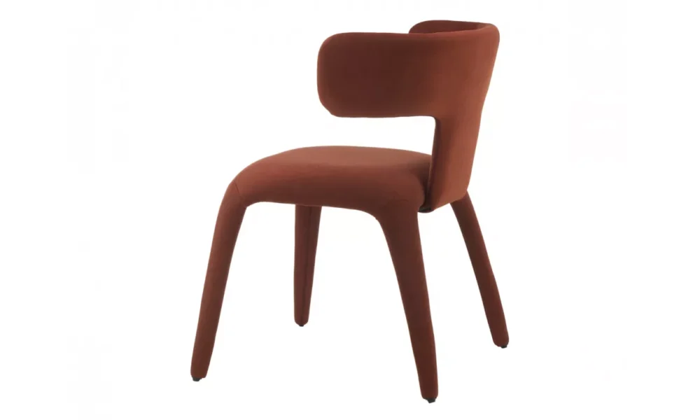 Taurus Dining Chair Rust Set of 2 - Image 4