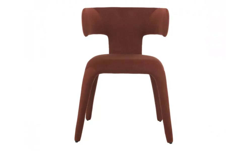 Taurus Dining Chair Rust Set of 2 - Image 2