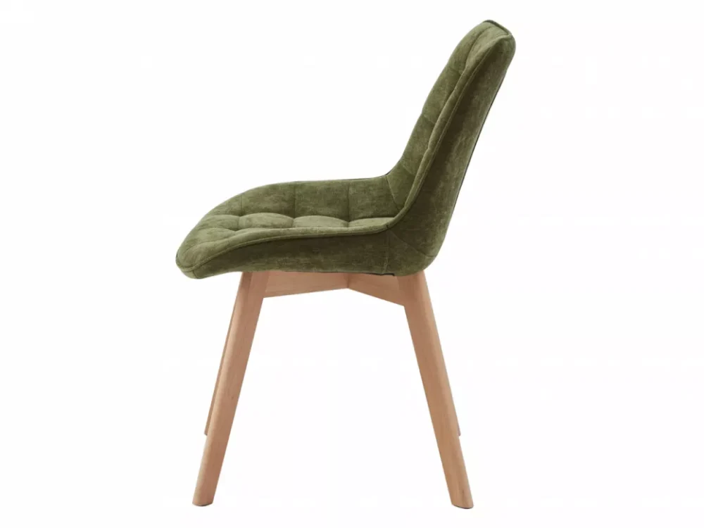 Forest Dining Chair Green / Natural Set of 2 - Image 2