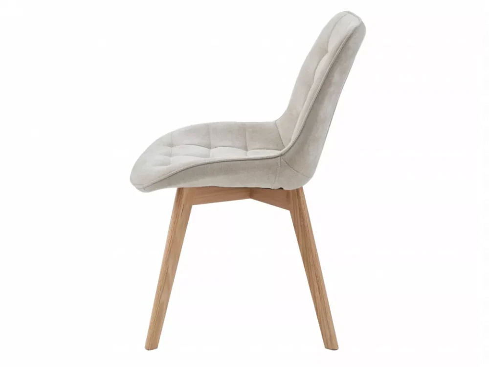 Forest Dining Chair Taupe / Natural Set of 4 - Image 2