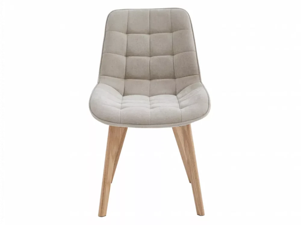 Forest Dining Chair Taupe / Natural Set of 4 - Image 5