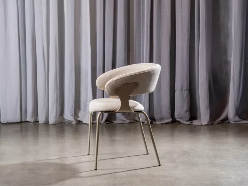 Kenny Dining Chair Latte Set of 2 - Image 7