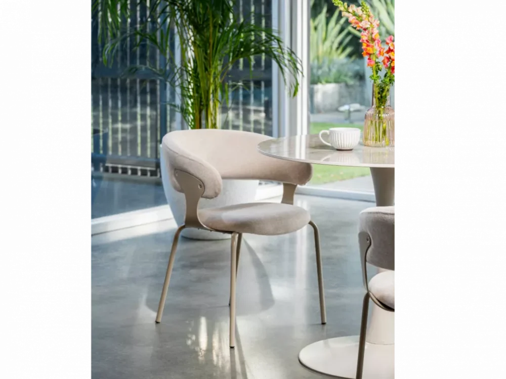 Kenny Dining Chair Latte Set of 2 - Image 5