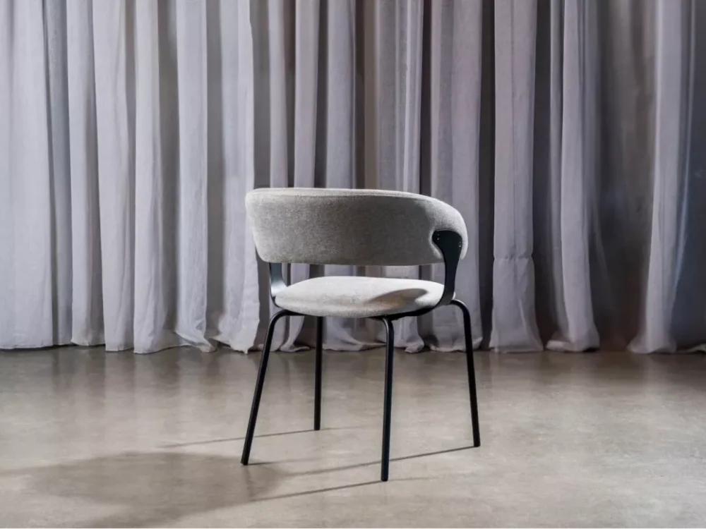 Kenny Dining Chair Silver Grey Set of 2 - Image 13
