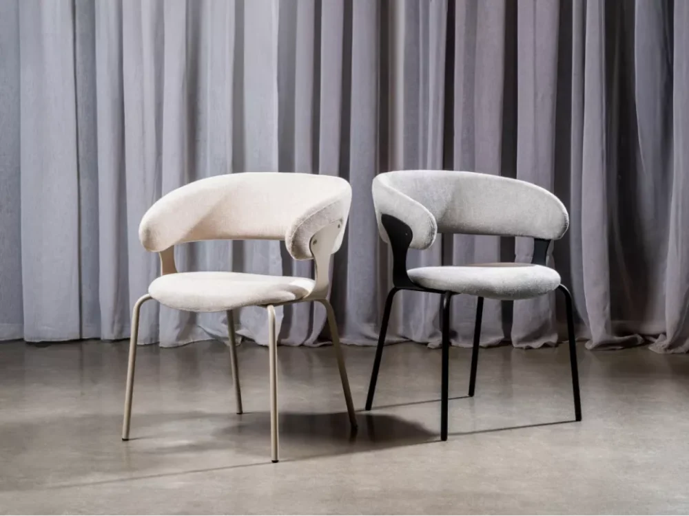 Kenny Dining Chair Silver Grey Set of 2 - Image 11