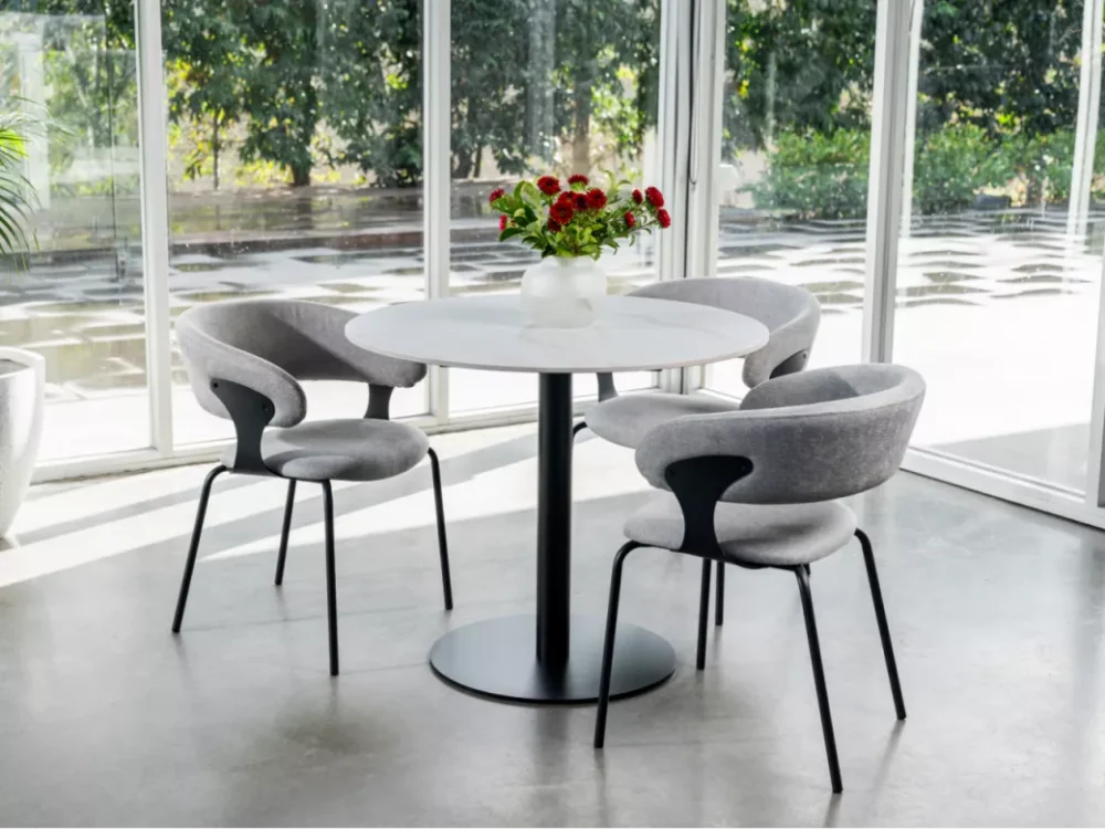 Kenny Dining Chair Silver Grey Set of 2 - Image 6