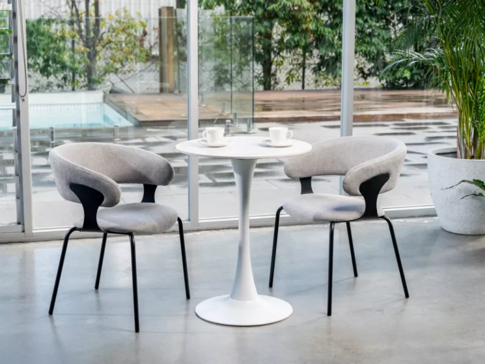 Kenny Dining Chair Silver Grey Set of 2 - Image 9