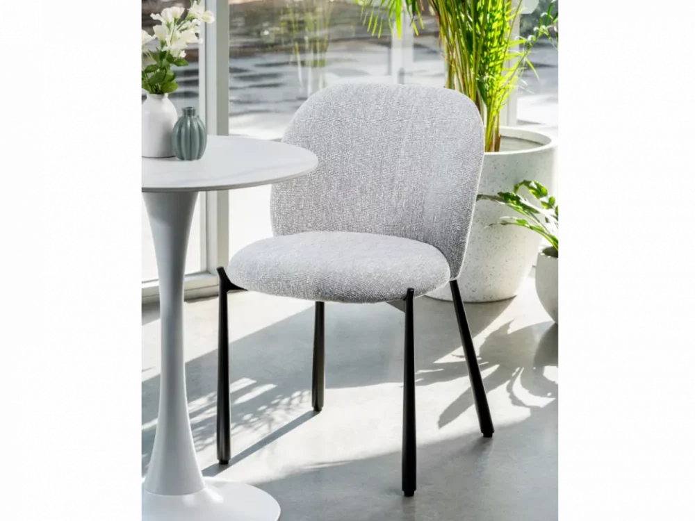 Miya Dining Chair Oyster White Set of 2 - Image 13