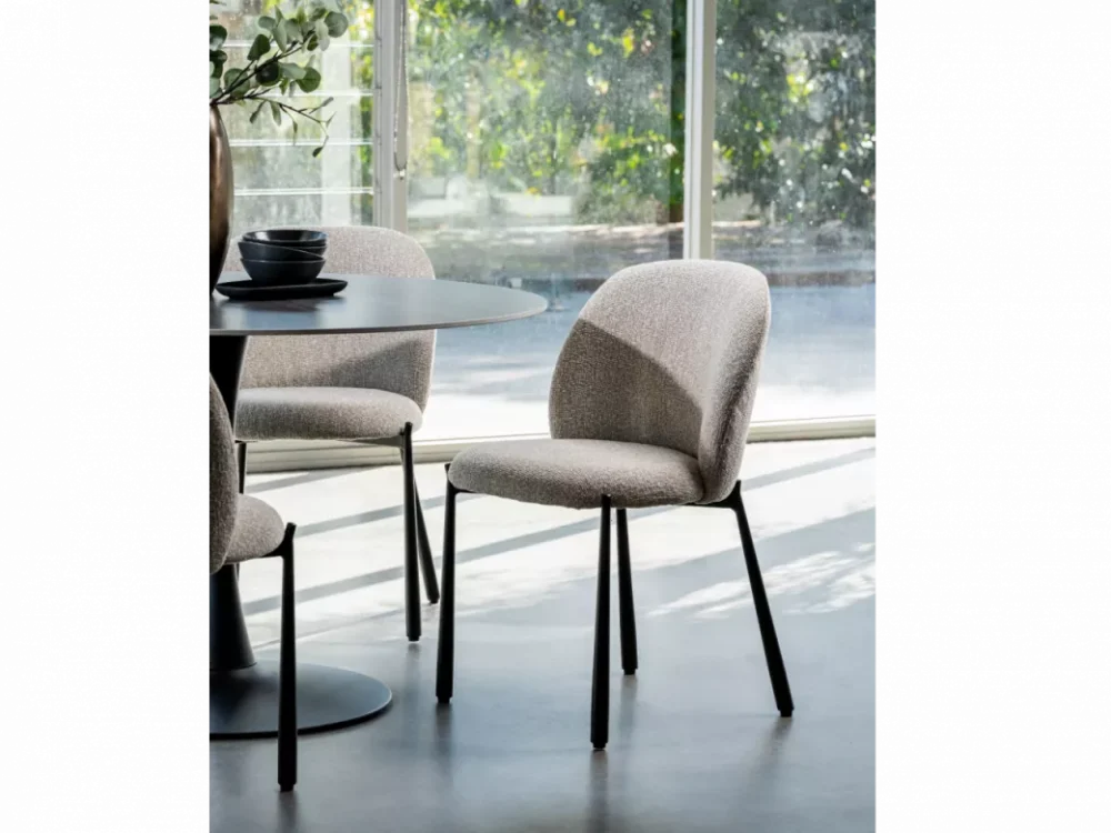 Miya Dining Chair Sand Set of 2 - Image 4