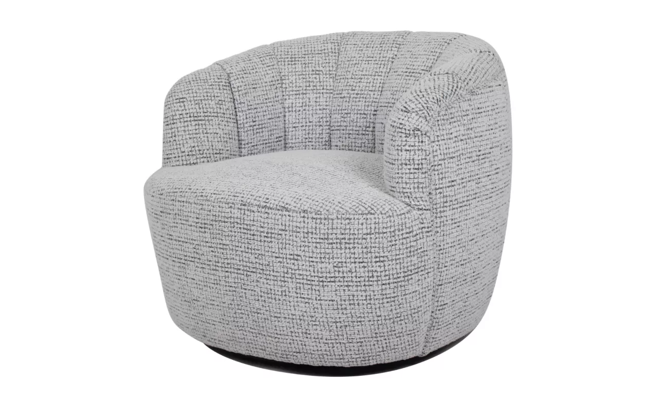 Arlington Swivel Occasional Chair Grey