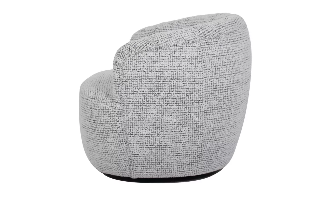 Arlington Swivel Occasional Chair Grey - Image 5